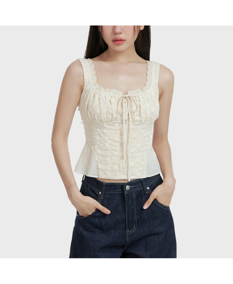 Heavy Embroidery Camisole