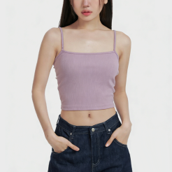 Adjustable Solid Color Tank Top