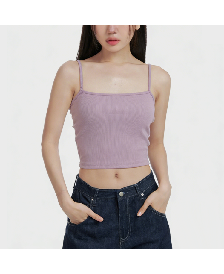 Adjustable Solid Color Tank Top