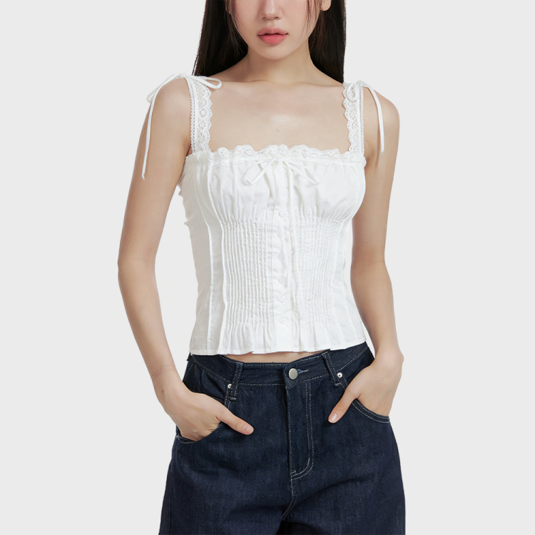 Strapless Lace Camisole