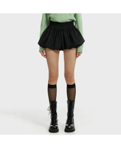 Summer High-Waist Elastic Wide-Leg Shorts